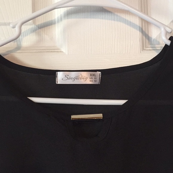 Loose fitting chiffon blouse - Picture 5 of 6